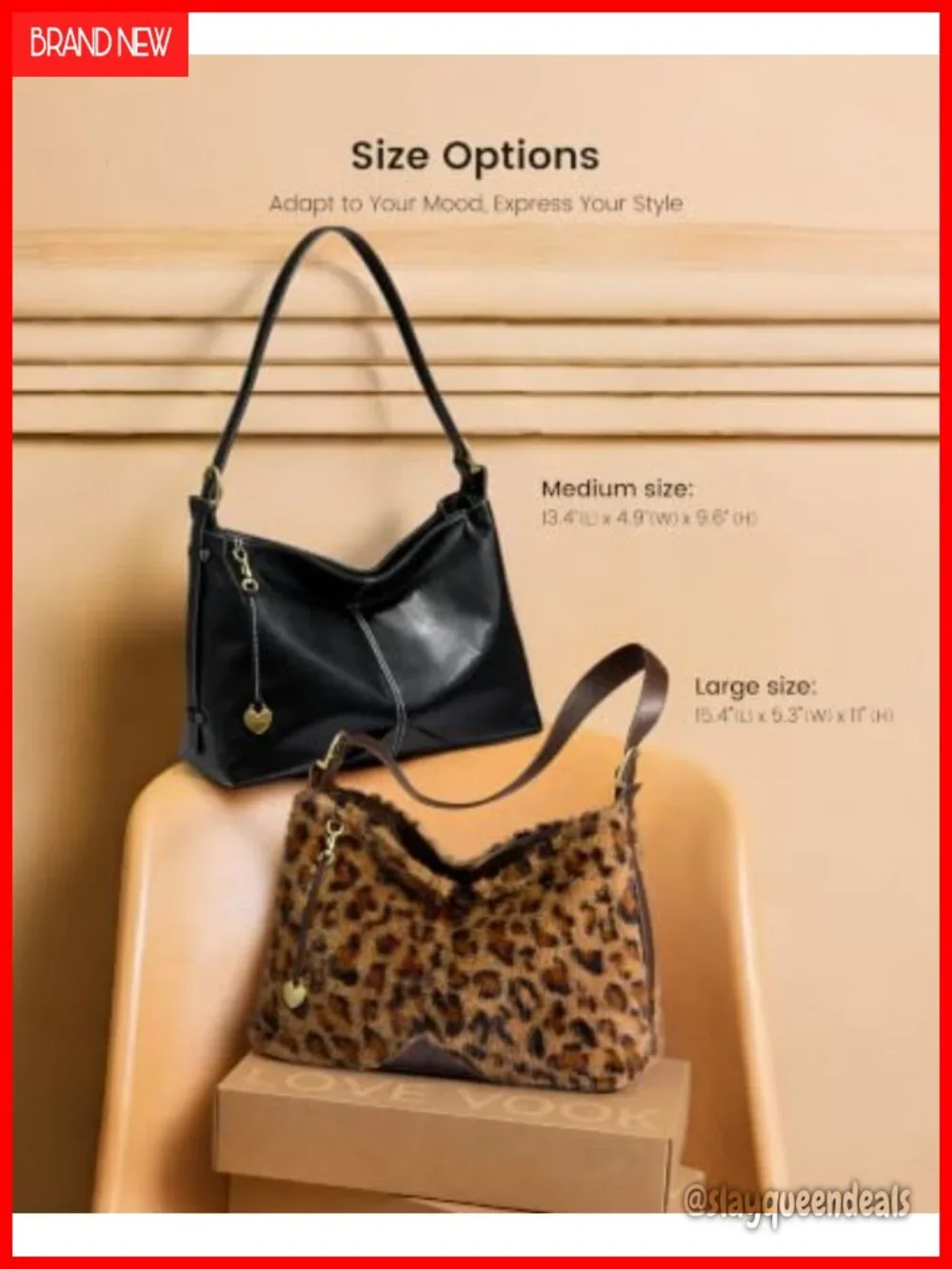 Faux Leather Hobo Bag Tote Handbag for Women